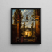 van Les Bains Saint-Jacques rue des Feuillantines - G. Letti — ingelijst kunstwerk aan de muur