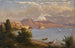 Naples Painting with Vesuvius - G von Guirardi — artwork view