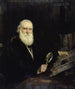 Portret van Charles Sedelmeyer 1837-1925 kunsthandelaar - Gabriel Ferrier — weergave van het kunstwerk
