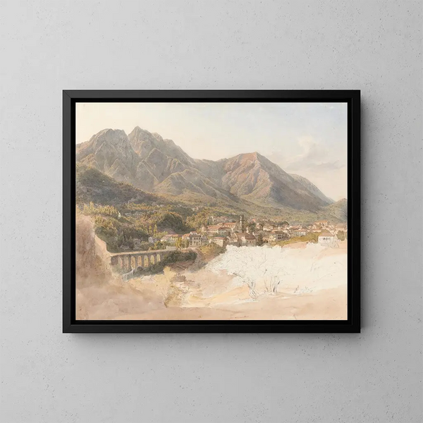 La Cava - Gabriel Lory de Jonge — ingelijst kunstwerk aan de muur