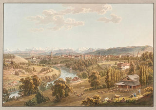 Gabriel Lory the Younger - Vue de la ville de Berne.webp