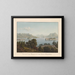 Uitzicht op het Lago Maggiore en de Borromeïsche Eilanden - Gabriel Lory de Jonge — ingelijst kunstwerk aan de muur