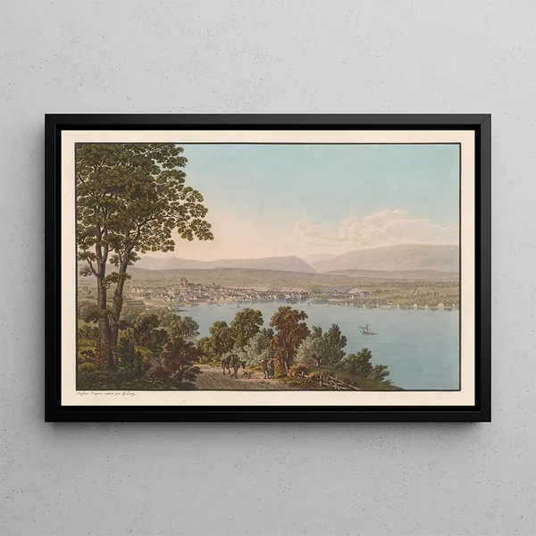 Gabriel Lory the older - Vue de Genve depuis Cologn.webp