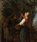 De haringverkoper - Gabriel Metsu — weergave van het kunstwerk