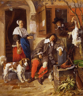 Gabriel Metsu - The Sleeping Sportsman.webp