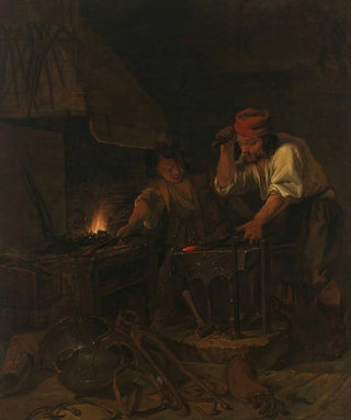 Gabriel Metsu - The Weaponsmith.webp
