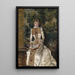 The Forget-me-not - Gabriel Schachinger — framed artwork on a wall