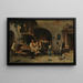L'Empereur Joseph II enfant chez les invalides à Vienne - Gabriel von Hackl — framed artwork on a wall