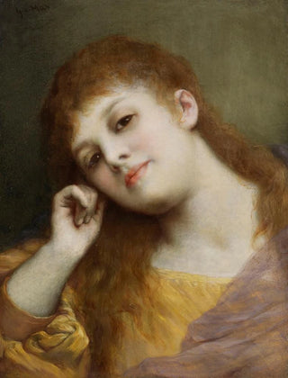 Gabriel von Max - Bildnis eines jungen Mdchens.webp