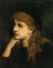 Marguerite - Gabriel von Max — weergave van het kunstwerk