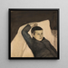 Jongen liggend - Magnus Enckell — ingelijst kunstwerk aan de muur