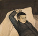 Jongen liggend - Magnus Enckell — weergave van het kunstwerk