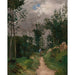 Reproductie van het schilderij Garde-champêtre in het Fontainebleau-bos in de jaren 1870 - Alfred Sisley