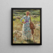 Jeanne d'Arc - Gari Melchers — ingelijst kunstwerk aan de muur
