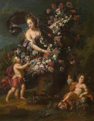 Gaspar Peeter Verbruggen the Younger - Allegorical Figure with Flowers.webp