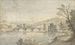 van het Ponte Molle in Rome - Gaspar Van Wittel — weergave van het kunstwerk