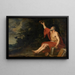 Élie nourri par le corbeau - Gaspar de Crayer — framed artwork on a wall