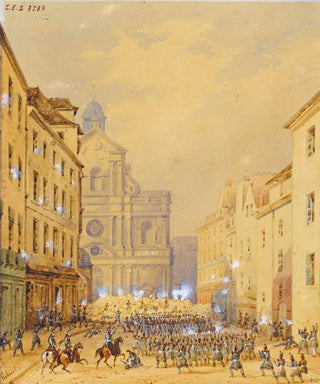 Gaspard Gobaut - Rue Culture SainteCatherine actuelle rue de Svign 4me arrondissement.webp