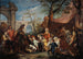 La Famille de Darius implorant Alexandre - Gaspare Diziani — artwork view