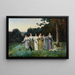 Zomerbloemen - Gaston Béthune — ingelijst kunstwerk aan de muur