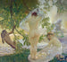 De uitgetrokken blouse van de baders - Gaston La Touche — weergave van het kunstwerk