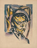 Head of a Man - Gejza Schiller — artwork view