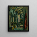 Inside the Church - Gejza Schiller — framed artwork on a wall