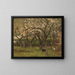 Tree in Bloom in an Orchard - Geo Poggenbeek — framed artwork on a wall