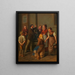 Aan de fontein - Georg Decker — ingelijst kunstwerk aan de muur