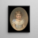 L'archiduchesse Margarethe - Georg Decker — framed artwork on a wall