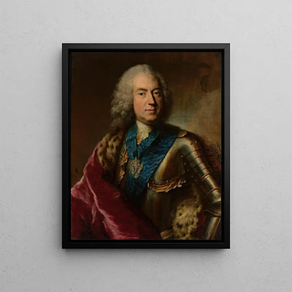 Georg Desmares - Portrait of Karl August Rex Saxon minister.webp