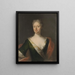 Sofia Gyllenstierna d'Ulaborg 1682–1722 - Georg Desmares — ingelijst kunstwerk aan de muur