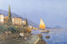 Mediterrane landschap - Georg Fischhof — weergave van het kunstwerk