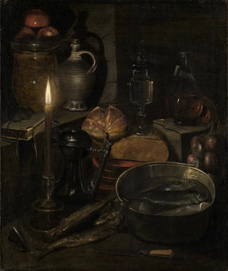 Georg Flegel - Vorratskammer bei Kerzenlicht.webp