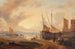 Uitzicht op de haven - Georg Gillis van Haanen — weergave van het kunstwerk