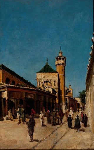 Georg Grimm - Street in Tunis.webp
