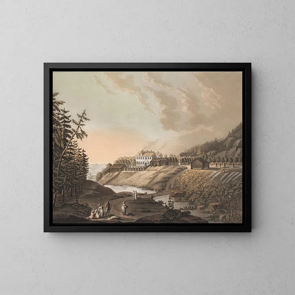 Tweede uitzicht op Stubbelian - Georg Haas — ingelijst kunstwerk aan de muur