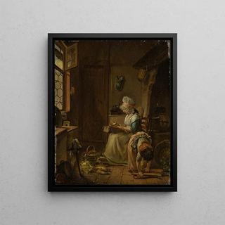 Georg Karl Urlaub - Kitchen Scene.webp