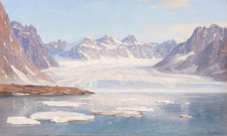 Georg Macco - Ansicht eines Gletschers Spitzbergen.webp