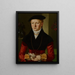 Portret van een meisje - Georg Pencz — ingelijst kunstwerk aan de muur