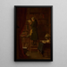 in the library - Georg Reimer — framed artwork on a wall