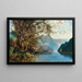 Lac Millstättersee met wasserscheppers - Georg Schnreither — ingelijst kunstwerk aan de muur