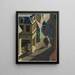 Real Street Scenes - Georg Scholz — framed artwork on a wall
