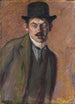 Self-portrait - Georg Scholz — artwork view