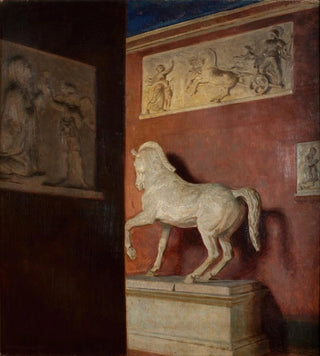 Georg Seligmann - Corner From A Corridor At Thorvaldsens Museum.webp
