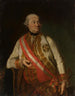 Portret van graaf Andreas Hadik von Futak 1710-1790 met het sterretje van de militaire orde van Maria Theresia op de borst - Georg Weikert — weergave van het kunstwerk