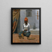 Thee drinken in Algiers - Georg Wilhelm Timm — ingelijst kunstwerk aan de muur