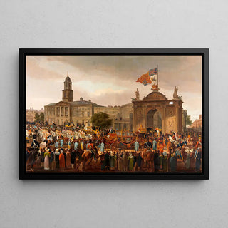 George IV, King of England, entering Dublin by William Turner De Lond