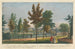 View of the Champs-Élysées from the Hélicon source in Earl Temple Gardens in Stow, Buckinghamshire - George Bickham the Elder — artwork view