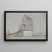 Een figuur bij een windmolen - George Bryant Campion — ingelijst kunstwerk aan de muur